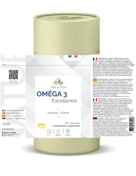 Excellence - Omega-3 - 80Kapseln