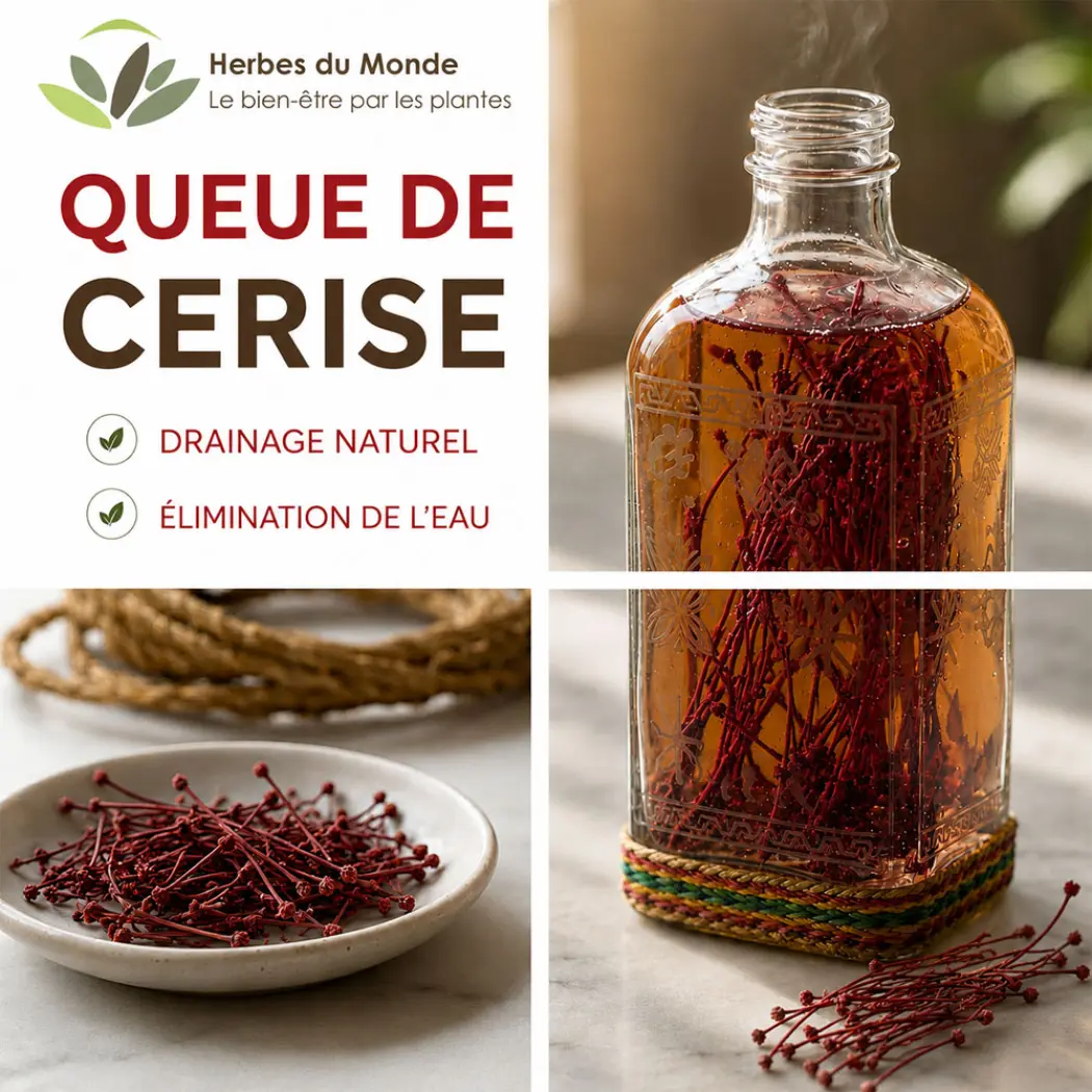 Queues de Cerises Coupées | 100g | Infusion Naturelle Bien-Être & Légèreté | Herbes du Monde — Herbes du Monde