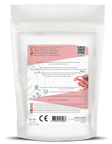 Queues de Cerises – Infusion 100g