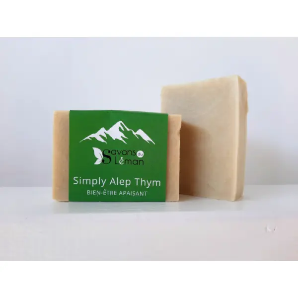 Savon Simply Alep Thym Bio - 105 g