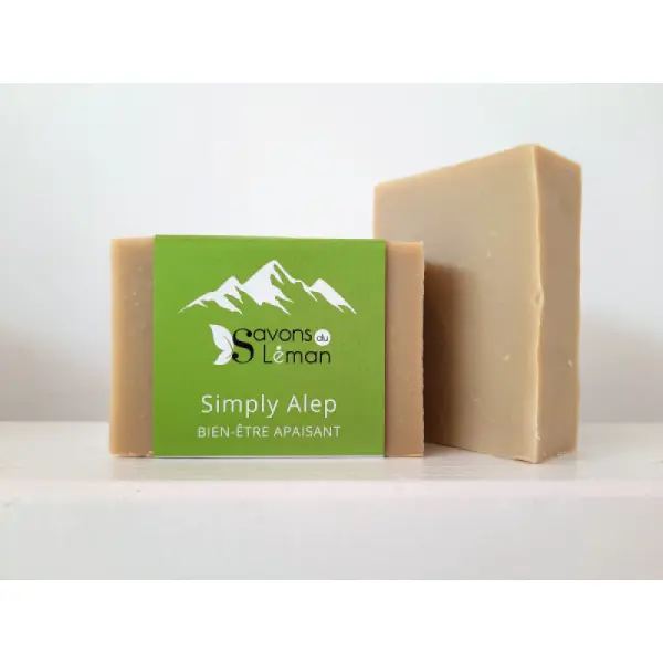 Savon Simply Alep Bio - Toilette Intime - 105 g