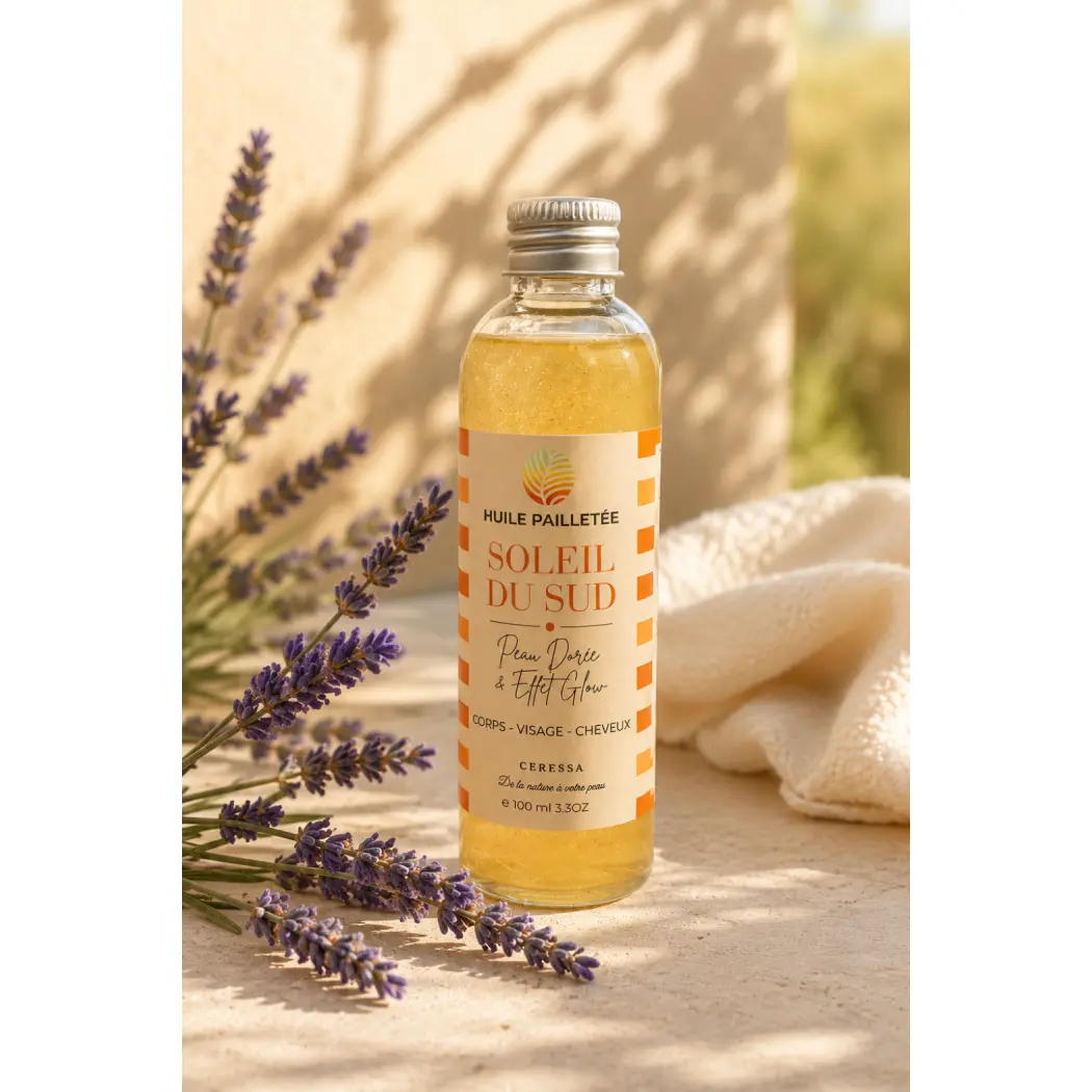 Soleil du Sud - Huile pailletée - 100ml — Ceressa