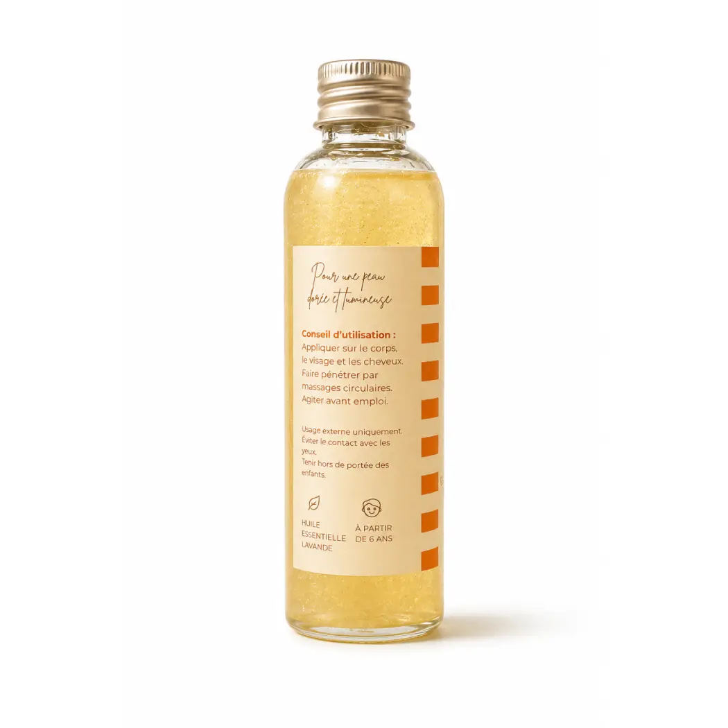 Soleil du Sud - Huile pailletée - 100ml — Ceressa