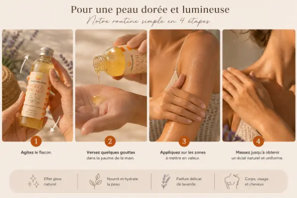 Pour une peau dorée et lumineuse