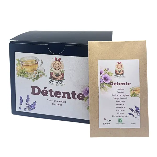 Entspannung - einzelne Beutel - Kräutertee BIO