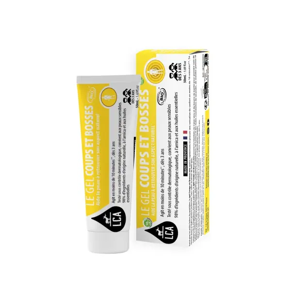 LCA - Gel Coups et Bosses BIO 50ml dès 3 ans