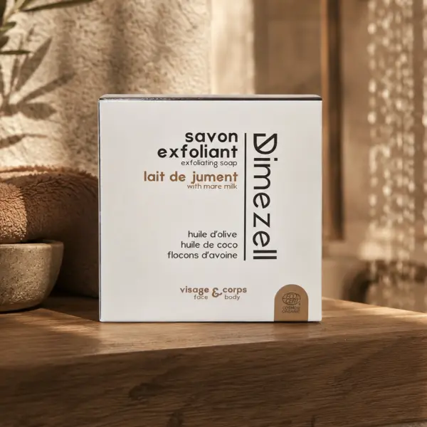 Savon Exfoliant au Lait de Jument