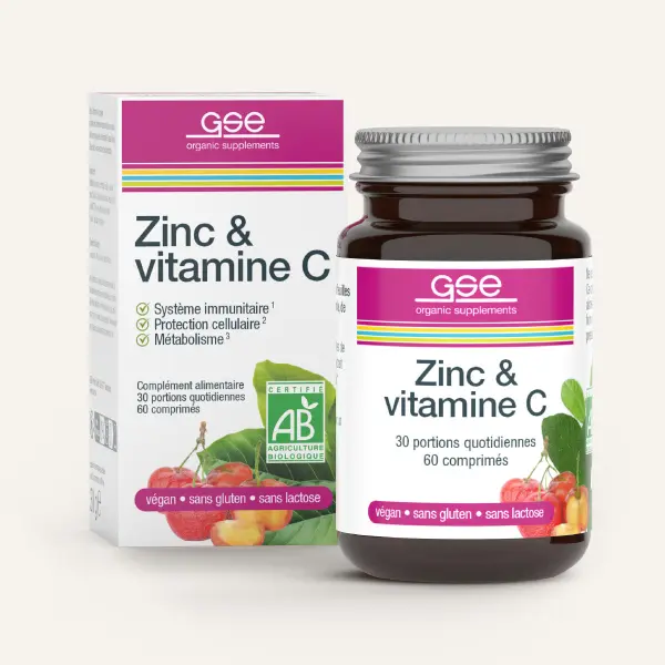 GSE Zinc & Vitamine C (bio)