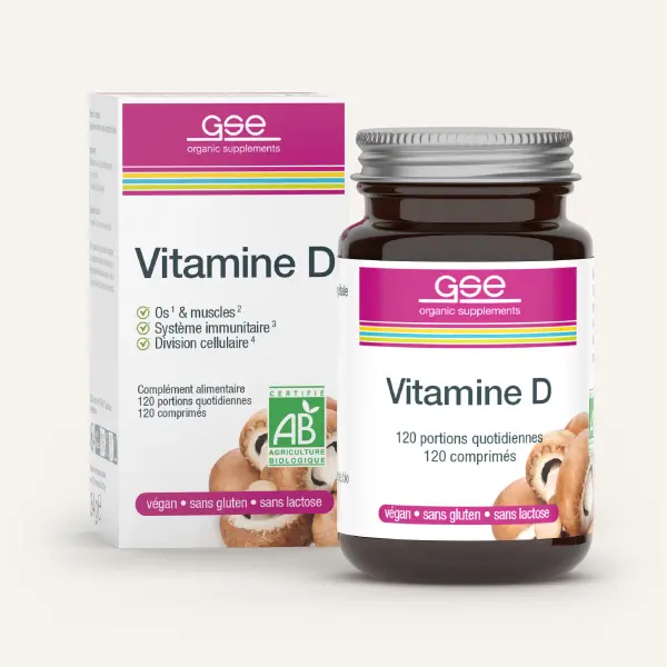 GSE Vitamine D Compact (bio)
