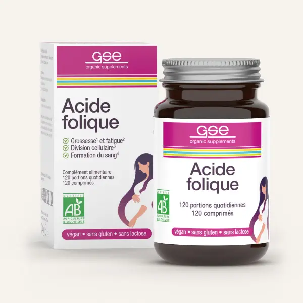 GSE Acide folique Compact (bio)