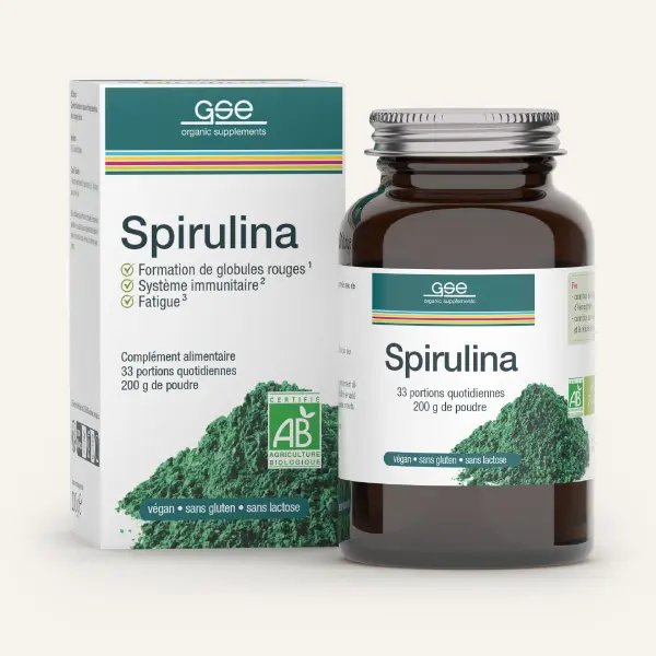 GSE Spirulina poudre (bio)