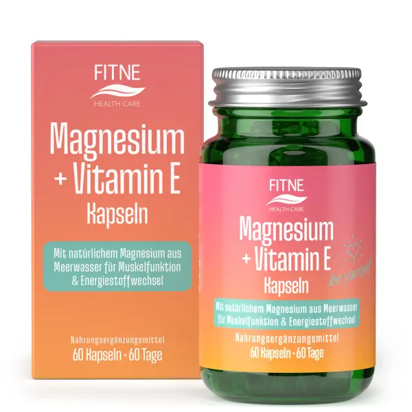 FITNE Magnesium & Vitamin E Kapseln