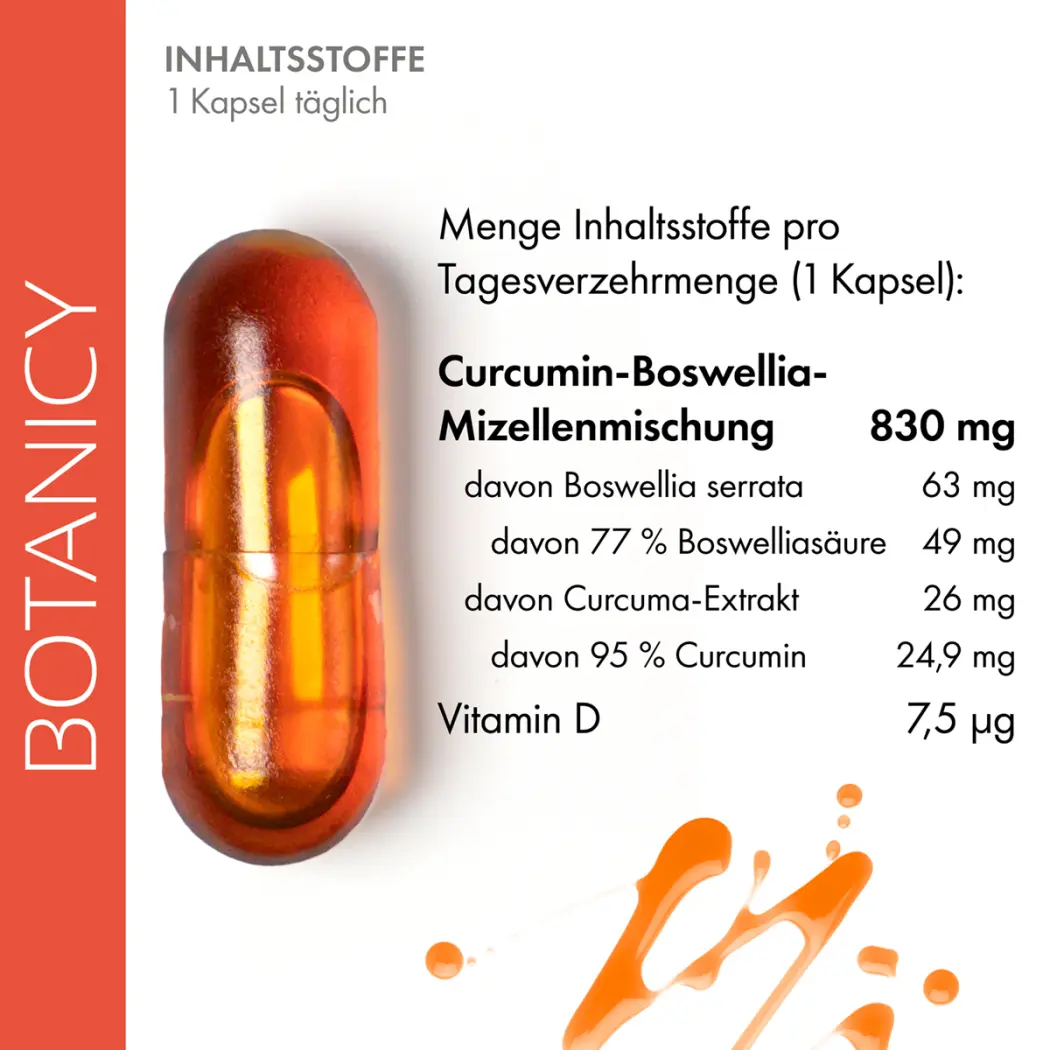 Botanicy CURCUMA + BOSWELLIA forte — Green Future E-Commerce GmbH