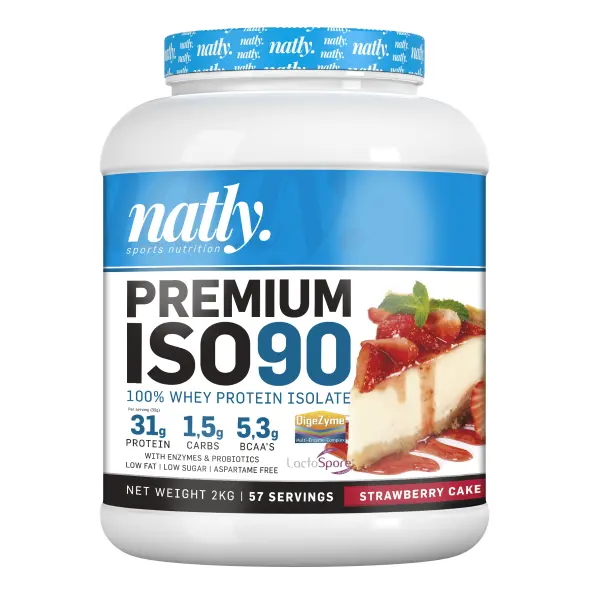 Premium ISO 90 - Sabor Fresa - 2000g