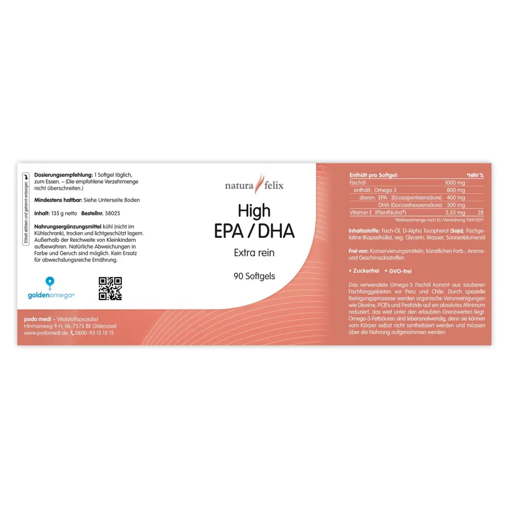 natura felix High EPA/ DHA — woscha