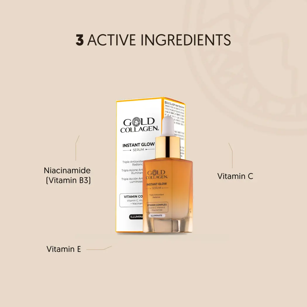 Serum Instant Glow — Gold Collagen