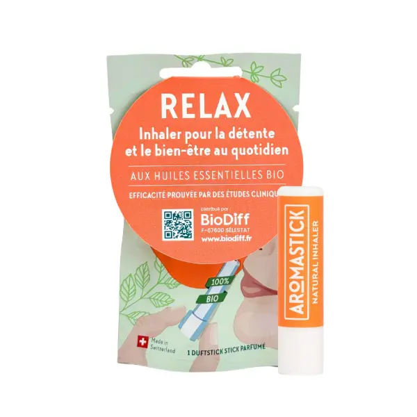 Aromastick Stick Inhaleur Relax 100% Bio