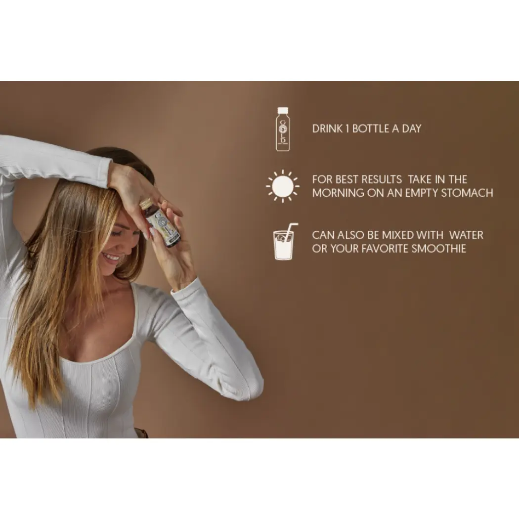 Gold Collagen Hairlift - Collagène, Kératine, Biotine - 18 ingrédients actifs — Gold Collagen