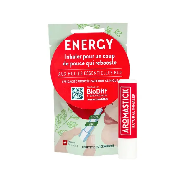 Aromastick Stick Inhaleur Energy 100% Bio