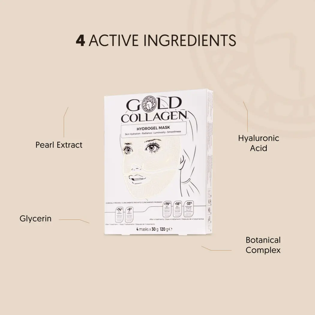 Gold Collagen Hydrogel Mask — Gold Collagen