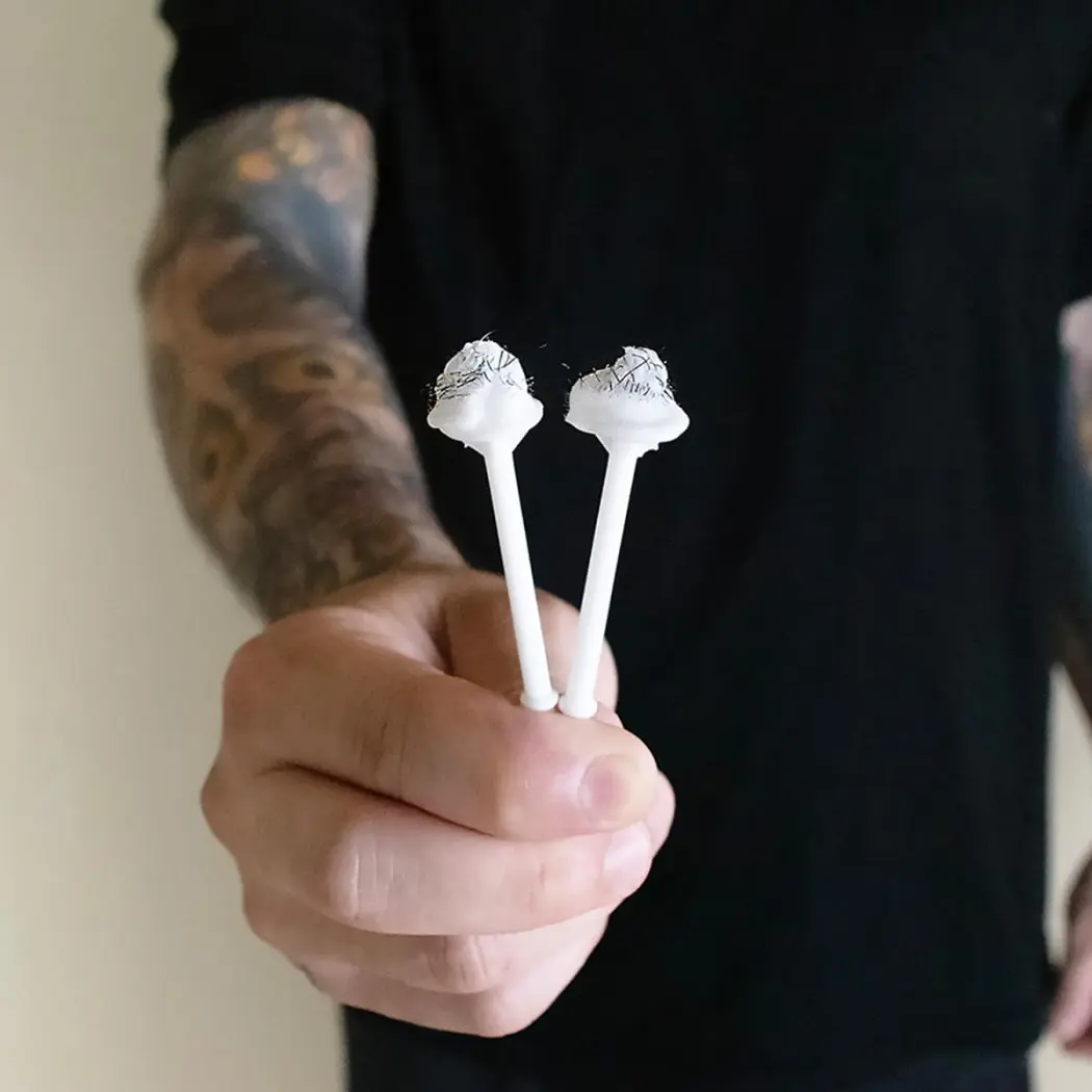 NEOMANN Waxer Mini épilation nasale à la cire - Sans douleur - Chauffe-cire USB-C - Perles de cire de 100 g - Applicateurs, capuchons de protection et sac — NEOMANN