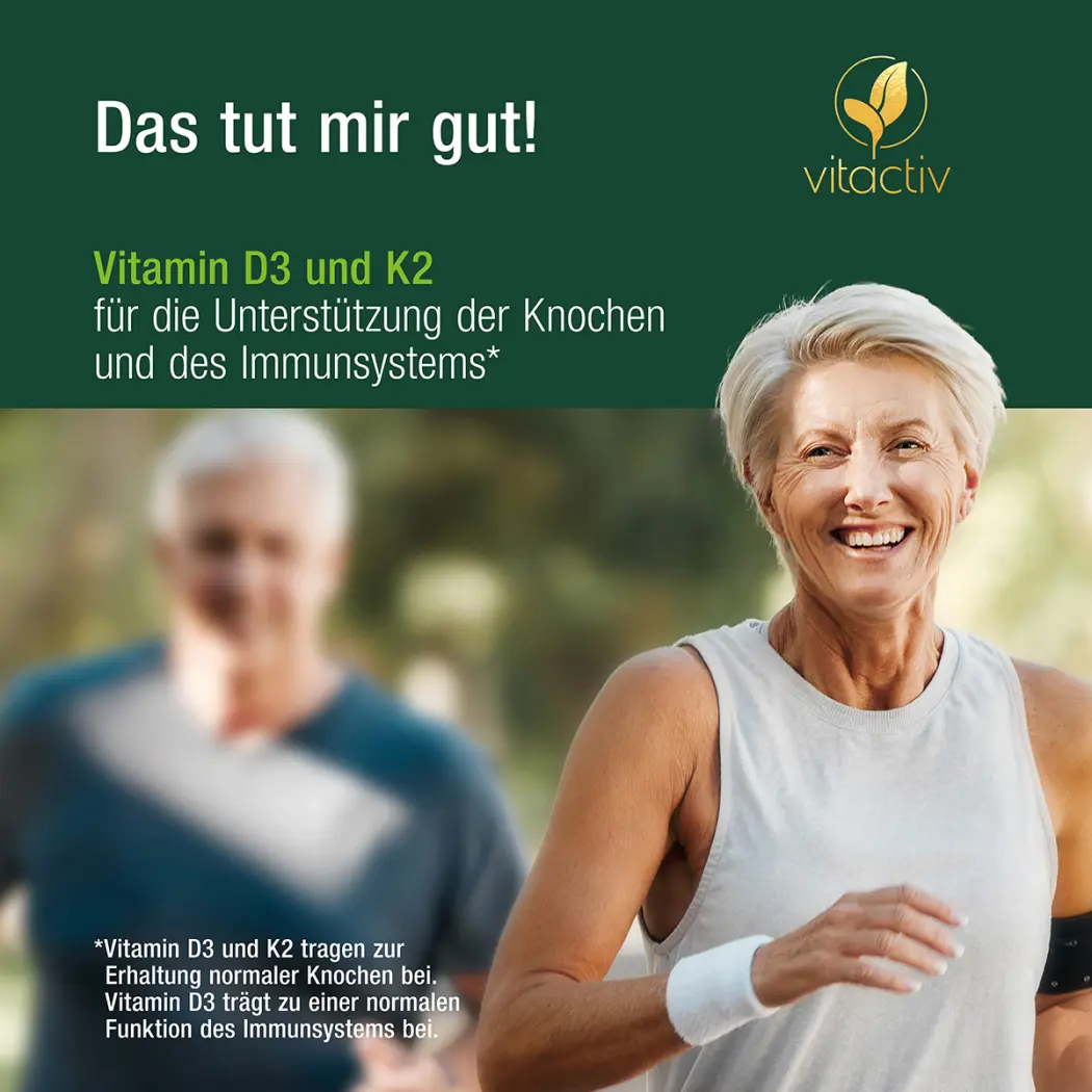 Vitactiv VITAMIN D3 + K2 TROPFEN — Green Future E-Commerce GmbH