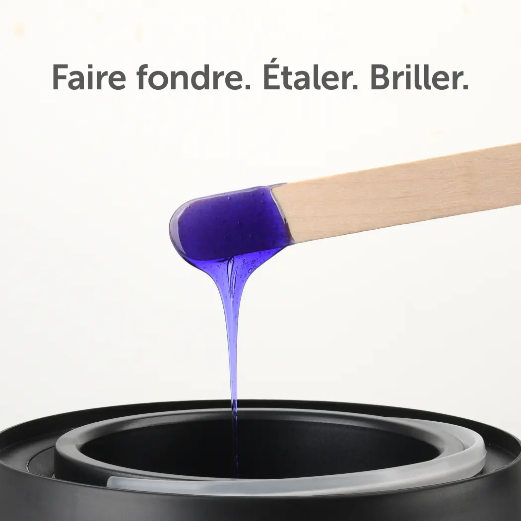 NEOMANN Coffret Waxer II LAV - Kit d'Épilation Complet (Chauffe-Cire, 400g Cire Lavande & Soins Pré/Post) — NEOMANN