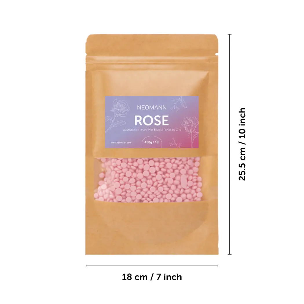 Perles de Cire Chaude Professionnelle Douce – Formule Basse Température - Rose — NEOMANN