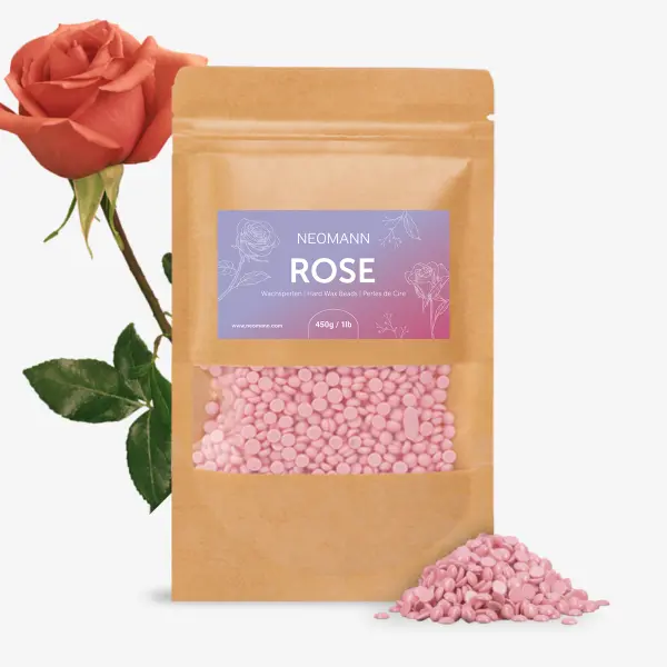 Perles de Cire Chaude Professionnelle Douce – Formule Basse Température - Rose