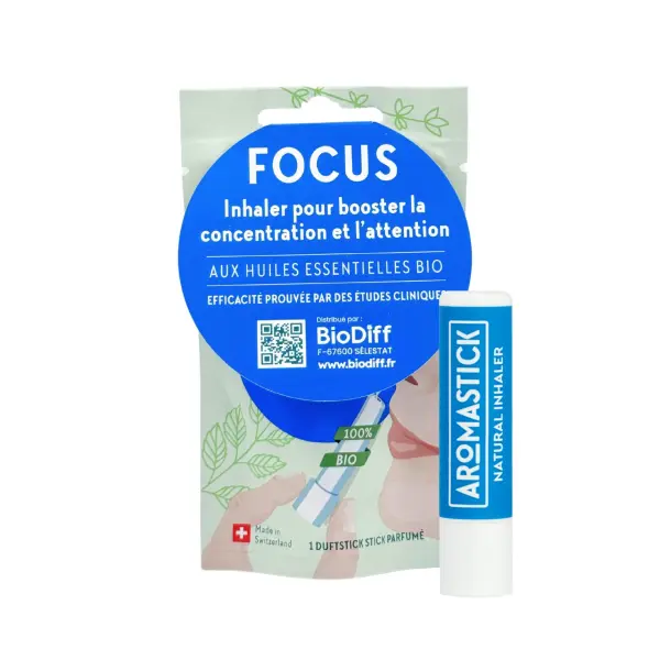 Aromastick Stick Inhaleur Focus 100% Bio