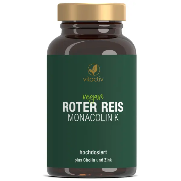 Vitactiv ROTER REIS (Monacolin K) + Cholin + Zink
