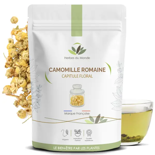 Camomille Romaine – Fleurs Entières – 40 g
