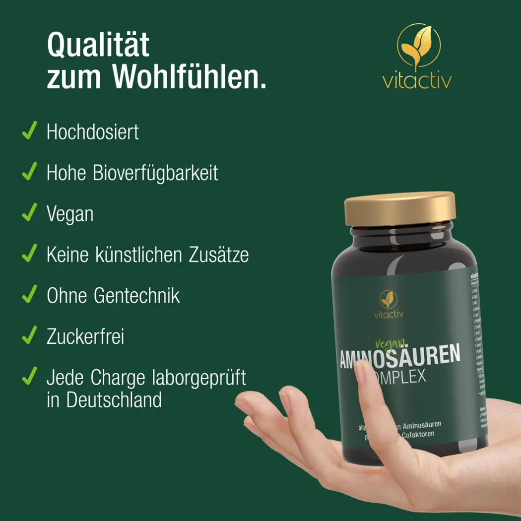 Vitactiv AMINOSÄUREN Komplex — Green Future E-Commerce GmbH