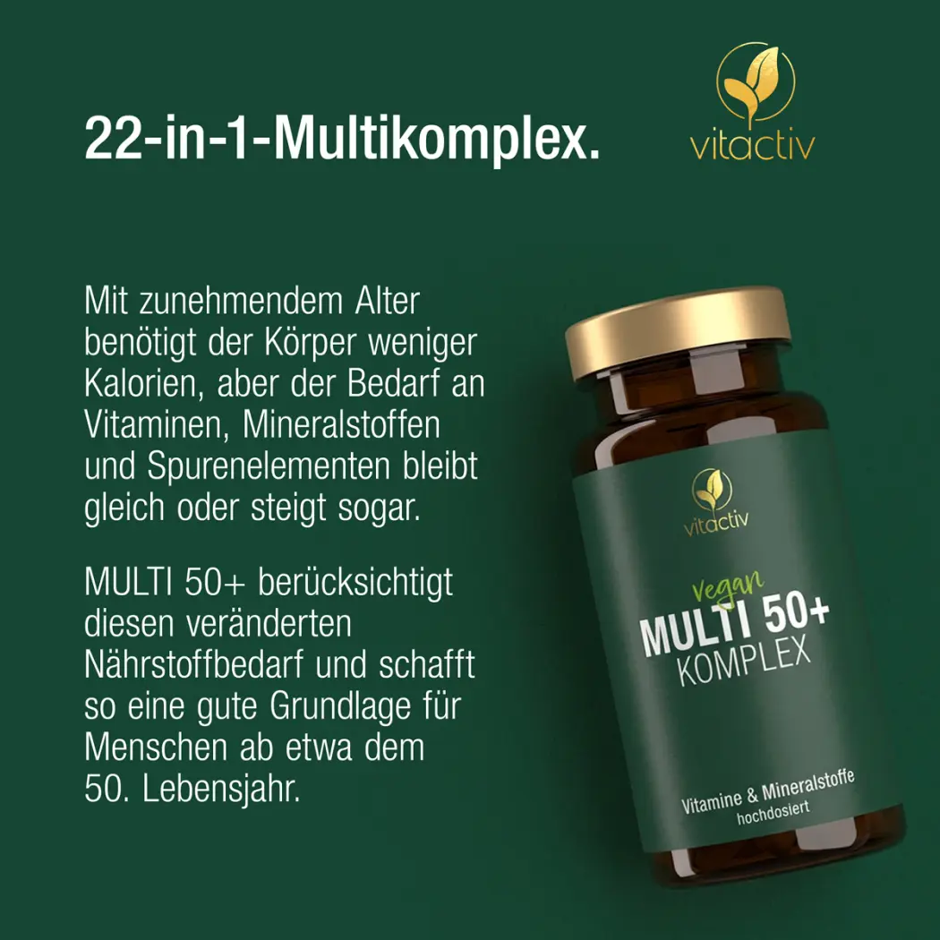 Vitactiv MULTI 50+ Komplex — Green Future E-Commerce GmbH