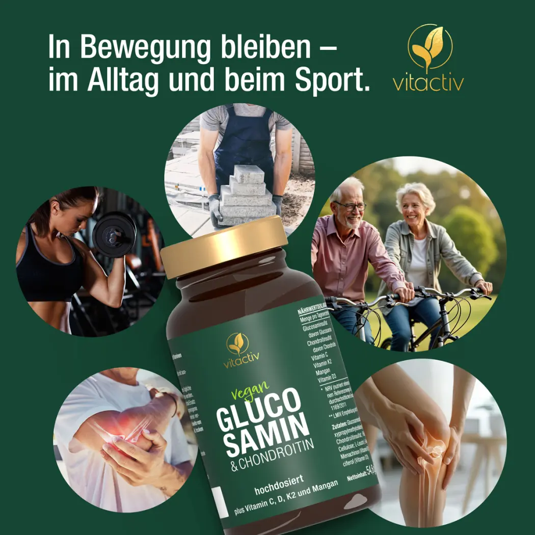 Vitactiv GLUCOSAMIN & CHONDROITIN — Green Future E-Commerce GmbH