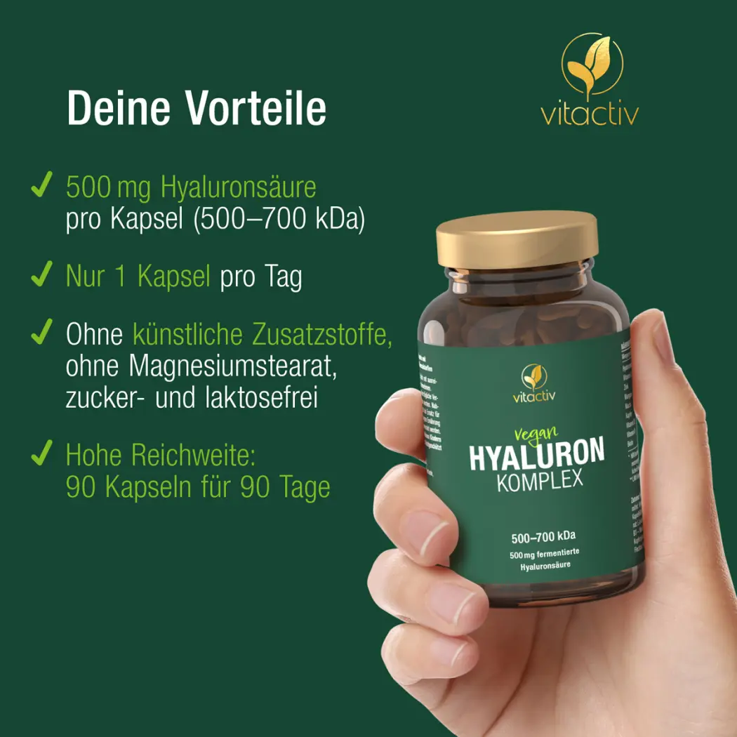 Vitactiv HYALURON KOMPLEX — Green Future E-Commerce GmbH