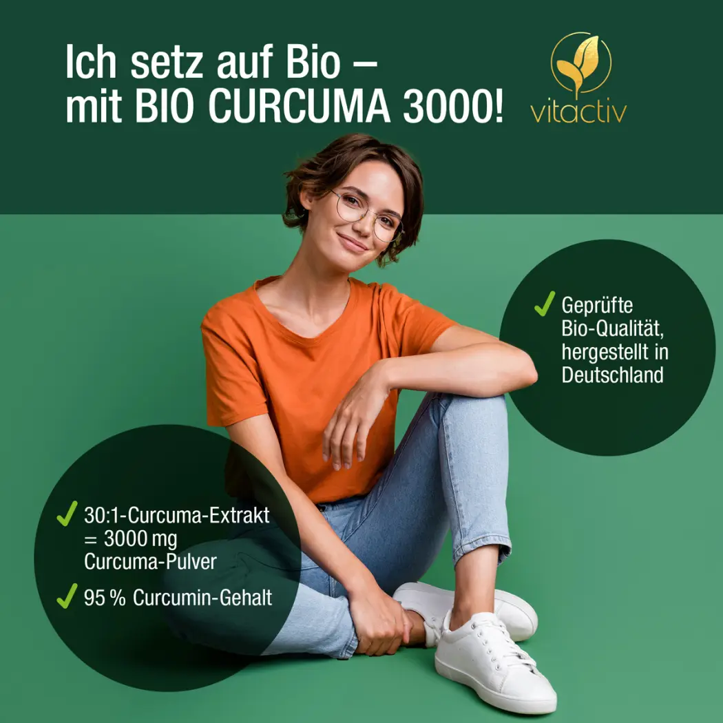 Vitactiv BIO CURCUMA 3000 — Green Future E-Commerce GmbH