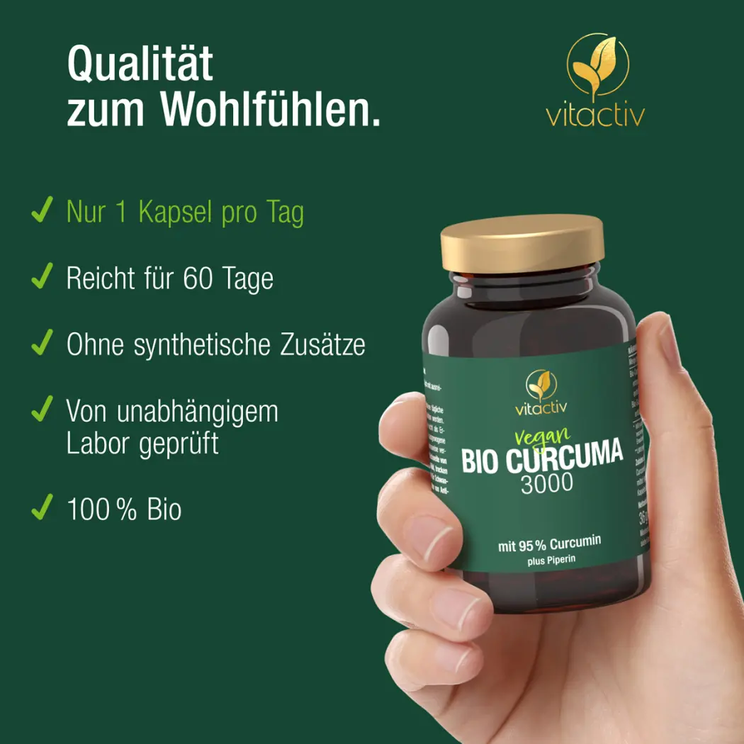 Vitactiv BIO CURCUMA 3000 — Green Future E-Commerce GmbH