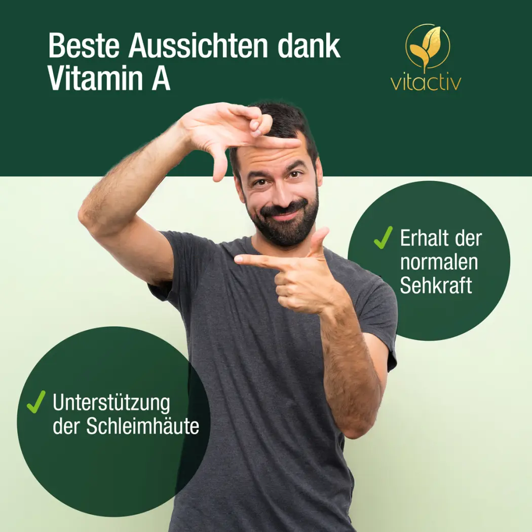 Vitactiv VITAMIN A TROPFEN 3333 I.E. — Green Future E-Commerce GmbH