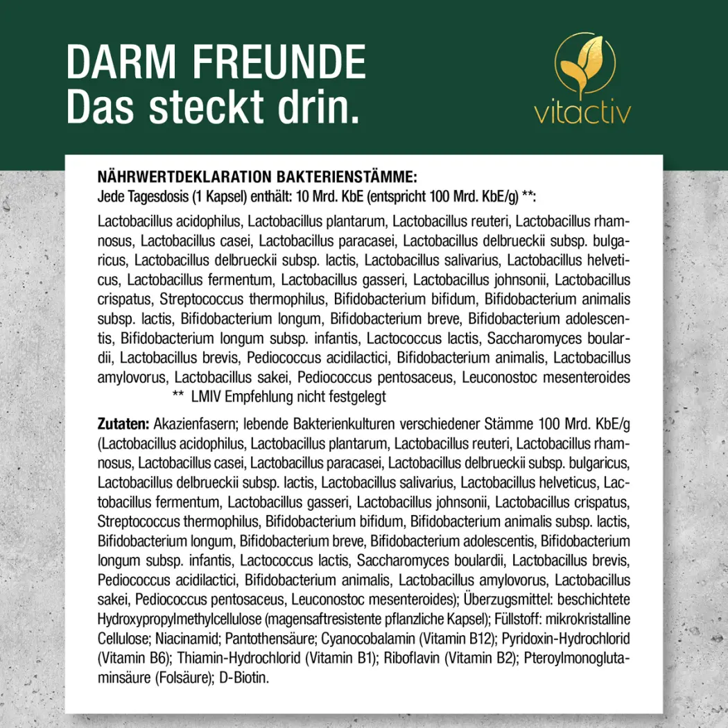 Vitactiv DARMFREUNDE — Green Future E-Commerce GmbH
