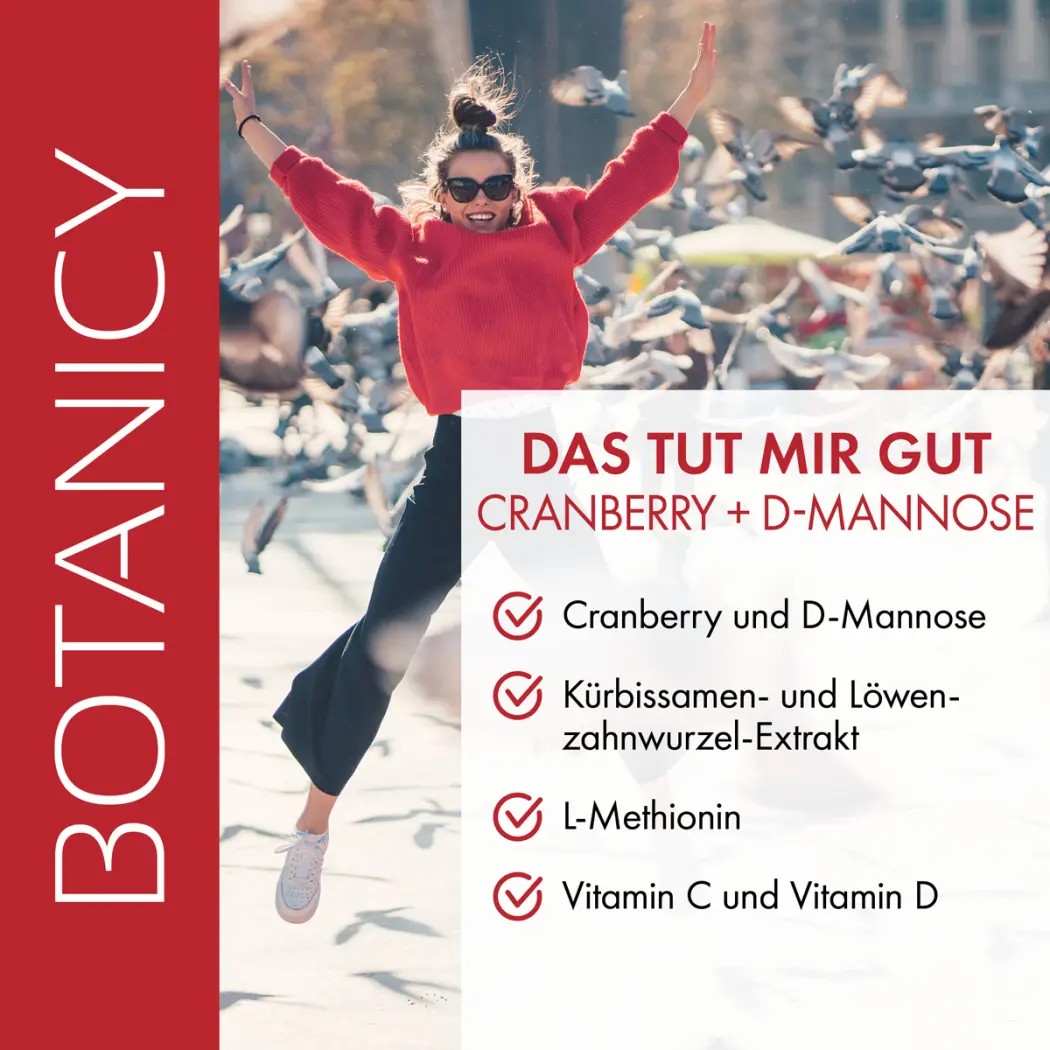 Botanicy CRANBERRY + D-MANNOSE — Green Future E-Commerce GmbH