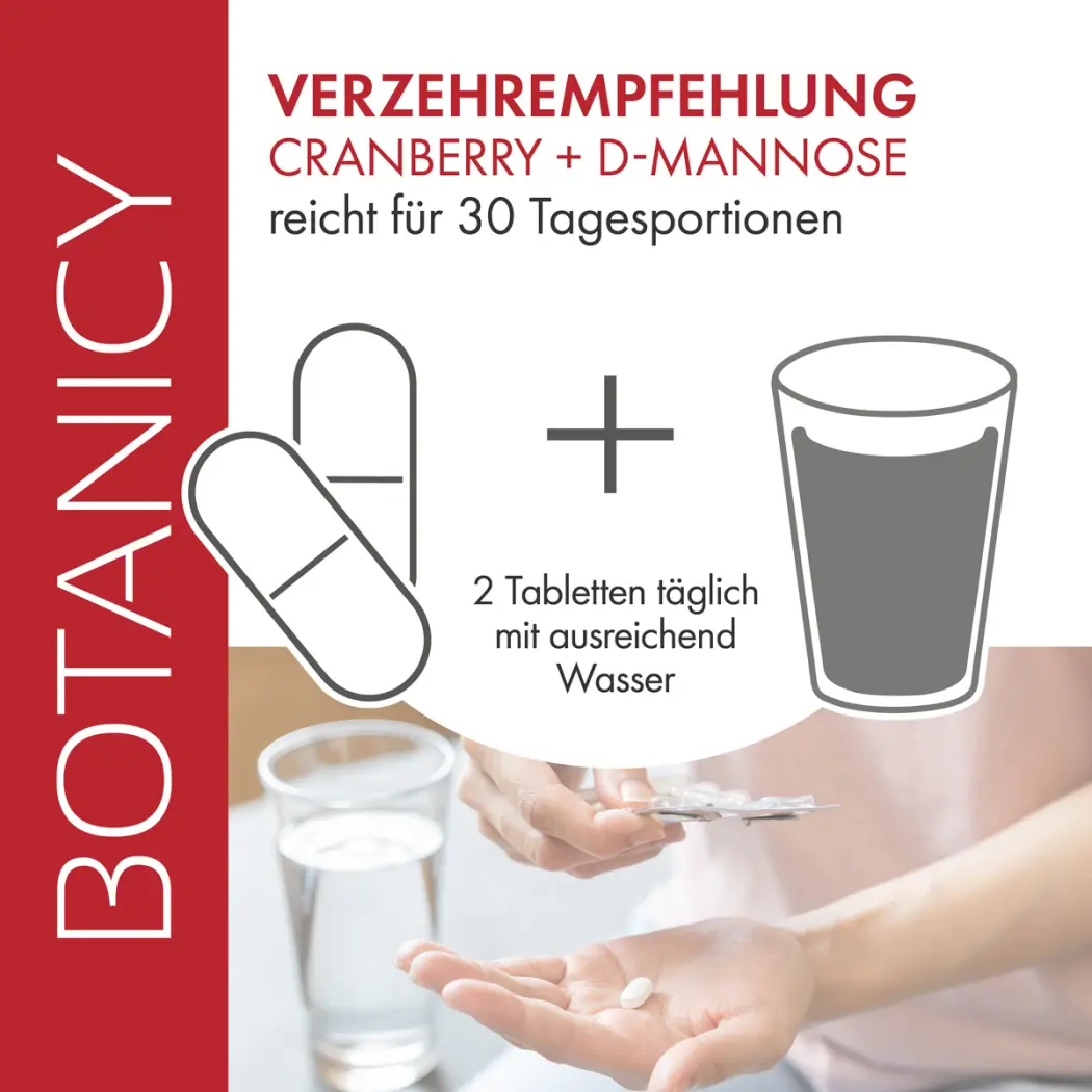 Botanicy CRANBERRY + D-MANNOSE — Green Future E-Commerce GmbH