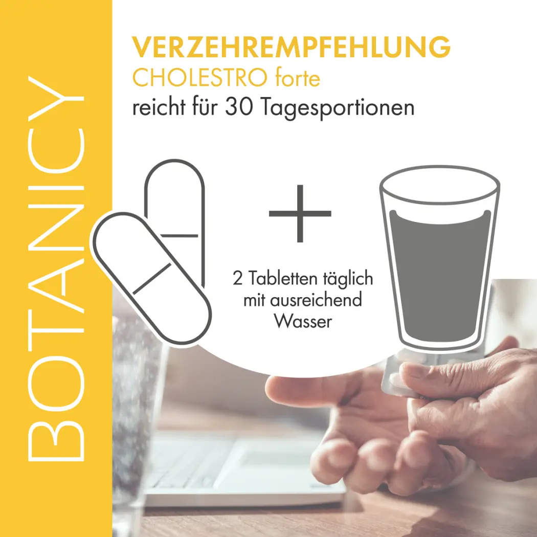 Botanicy CHOLESTRO forte mit BERGAVIT — Green Future E-Commerce GmbH
