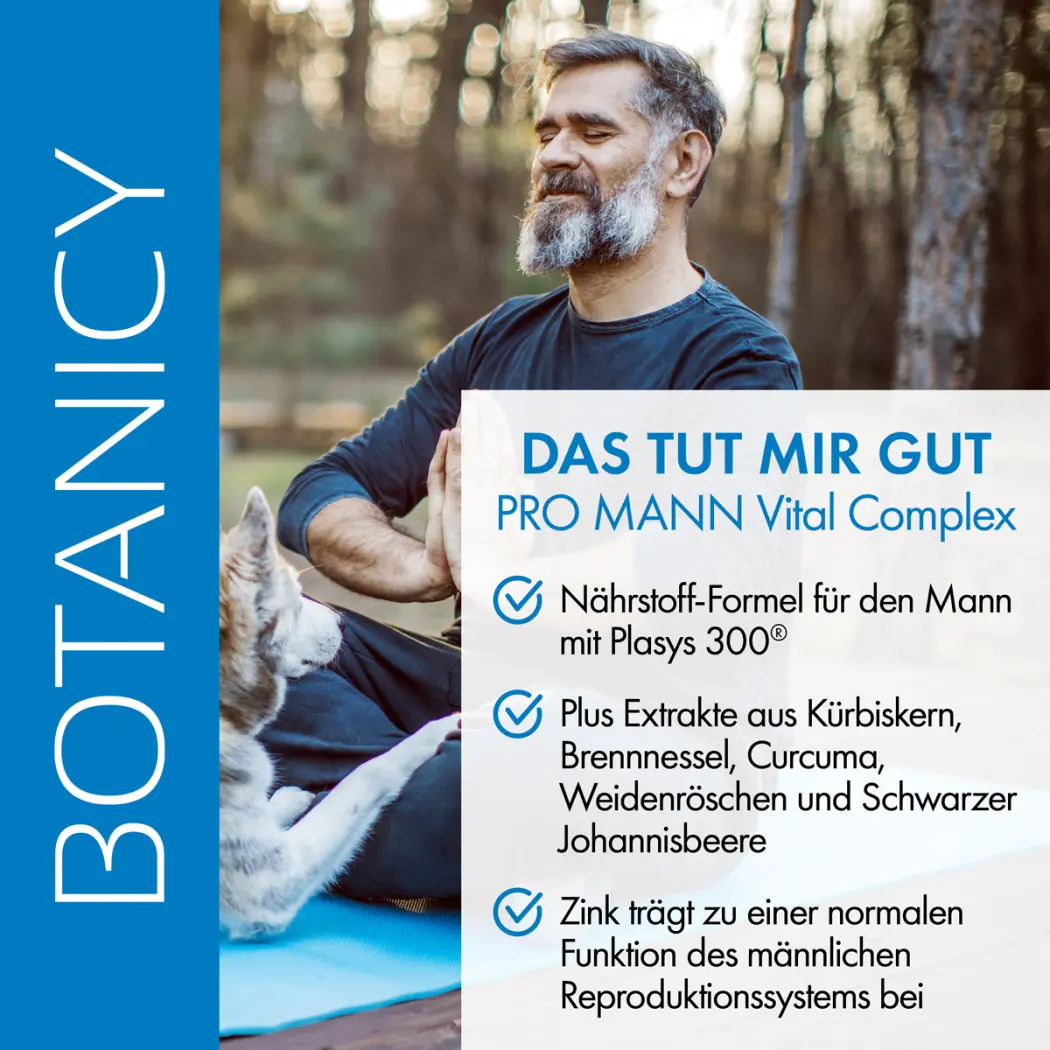Botanicy PRO MANN Vital Complex — Green Future E-Commerce GmbH