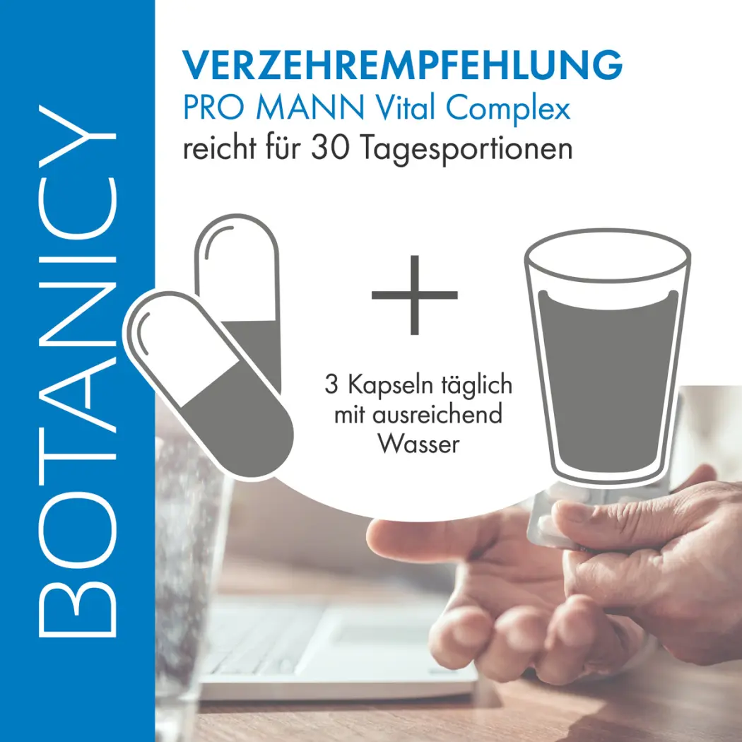 Botanicy PRO MANN Vital Complex — Green Future E-Commerce GmbH