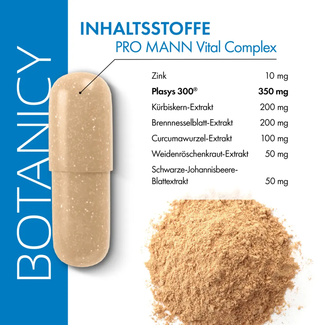 Botanicy PRO MANN Vital Complex — Green Future E-Commerce GmbH