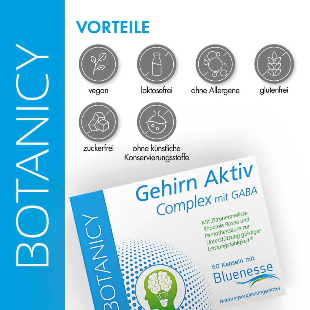 Botanicy Gehirn Aktiv Komplex — Green Future E-Commerce GmbH