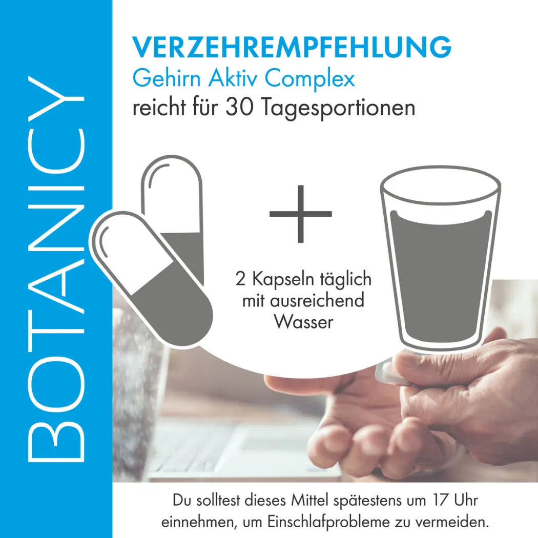 Botanicy Gehirn Aktiv Komplex — Green Future E-Commerce GmbH