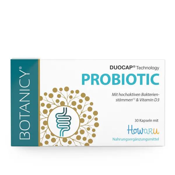 Botanicy PROBIOTIC Duocap - 3 in 1 probiotici, prebiotici e vitamina D3