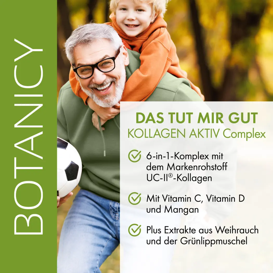 Botanicy KOLLAGEN aktiv Komplex mit UC-II — Green Future E-Commerce GmbH